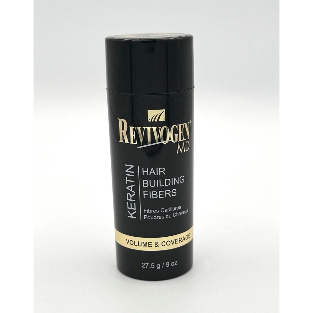 Revivogen MD Keratin Hair Building Fibers Light Brown 27.5g‎ Hair Thickener